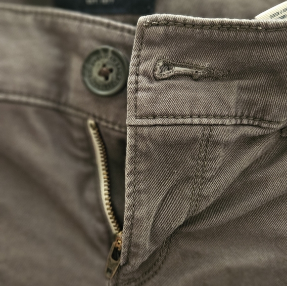 American Eagle Sz0 Kick Boot Grey pants - Picture 7 of 9